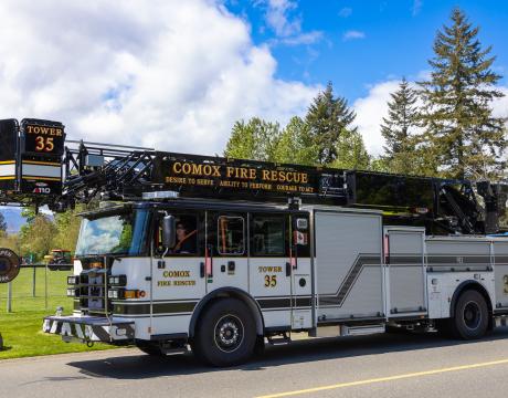 Comox Fire Rescue Truck